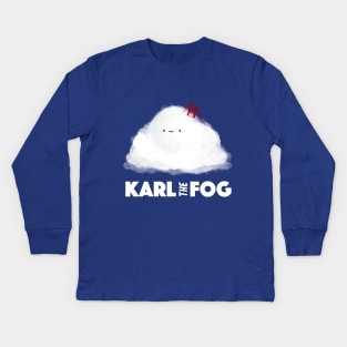 Karl The Fog Of San Francisco Kids Long Sleeve T-Shirt